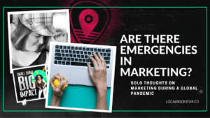 Emergencies in marketing blog header