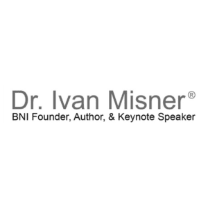 Dr. Ivan Misner: BNI Founder, Auther, and Keynote speaker Logo