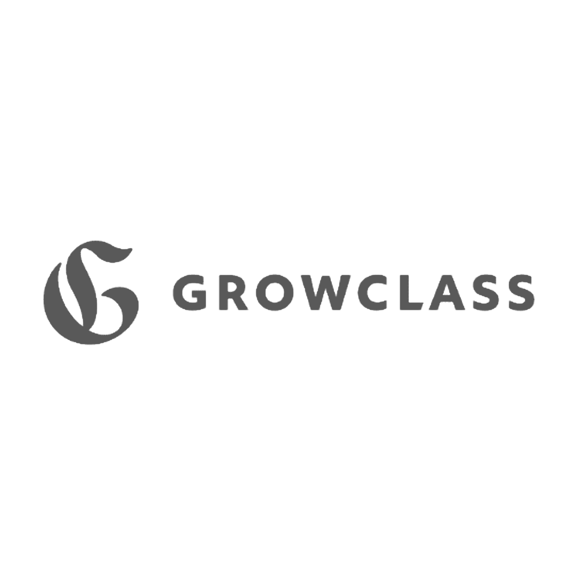 Growclass - Logo Dark Gray