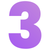 RC – 3 icon-min #3 icon with electric purple gradient
