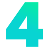 RC – 4 icon-min #4 icon with electric teal and green gradient